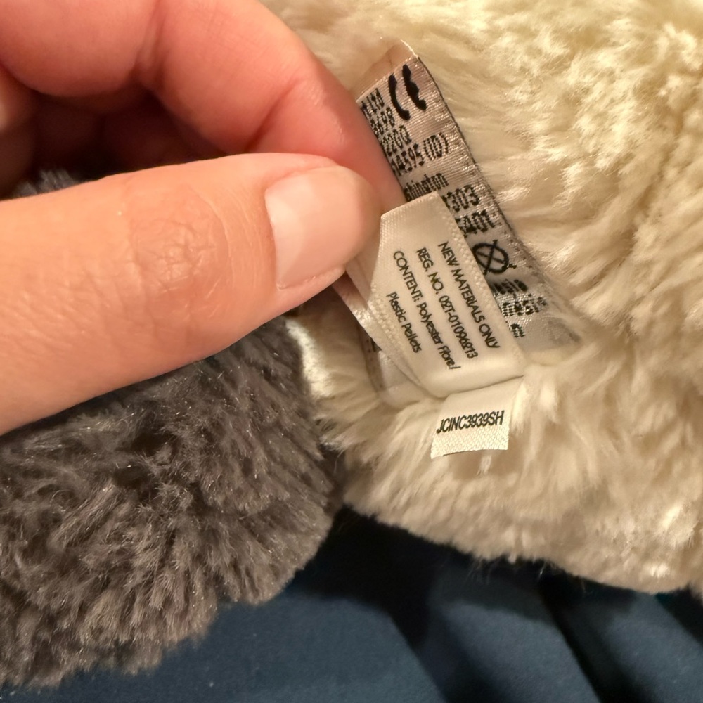 Jellycat Harry Panda Cub Plush Medium 12 Inch Retired Gray White Stuffed Animal - Picture 2 of 4